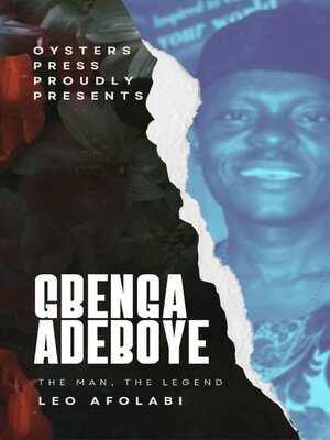 cover image of Gbenga Adeboye--The Man, the Legend